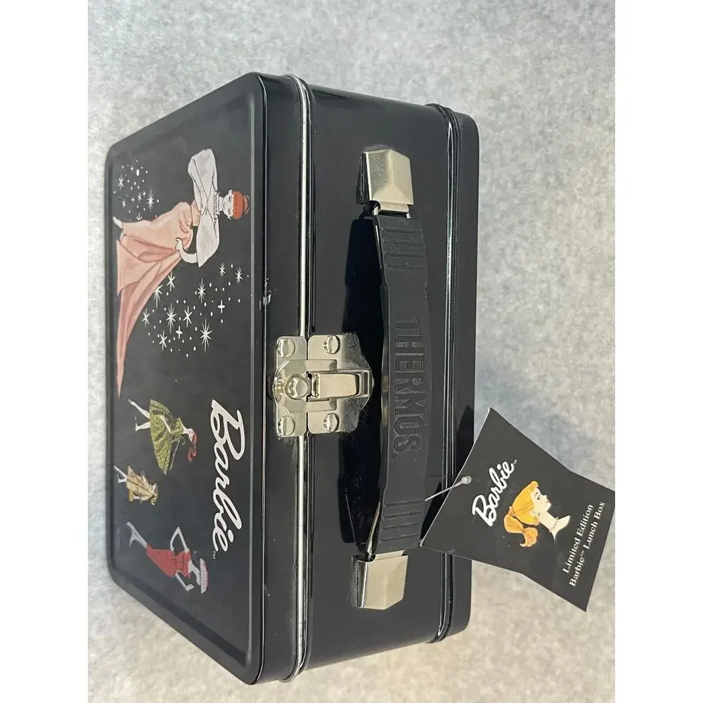 Barbie 100th Anniversary Lunch Box Thermos Special Edition 2004 RARE Box Only